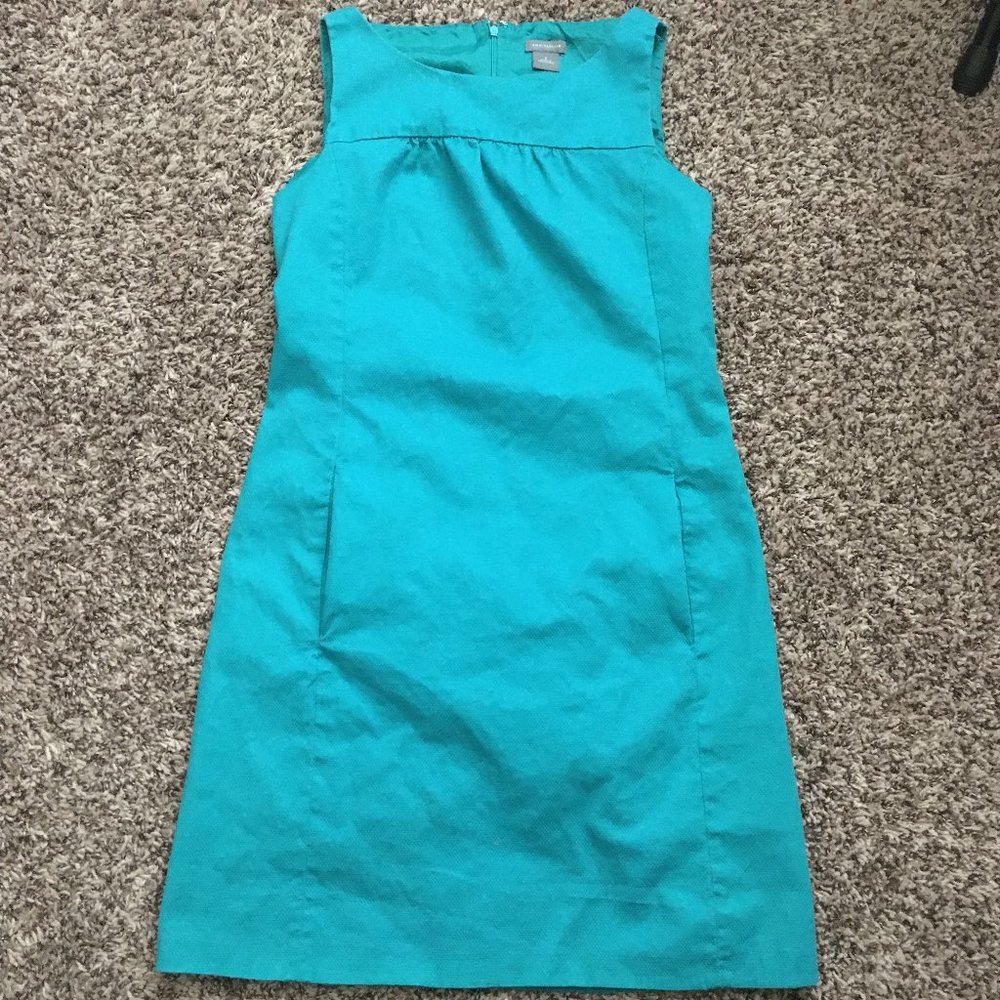 Ann Taylor Textured Shift Dress